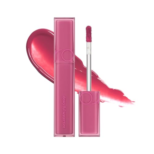 rom&nd DEWY¡¤FUL Water Tint 06 Thulian - K-Beauty Cool Cream Pink Lip Stain for Hydrating Dewy Gloss & Non-Sticky, Long-Lasting Comfort