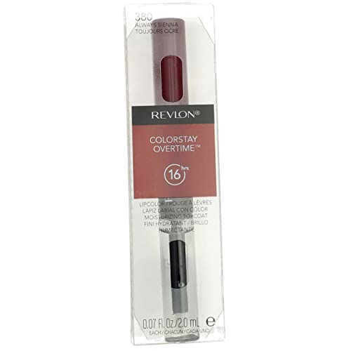 Revlon Colorstay Overtime Lipcolor Always Sienna (2-Pack)