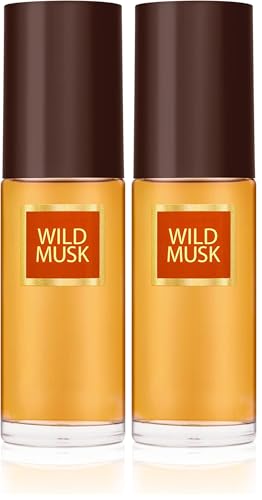Wild Musk Eau de Cologne Spray for Women, 1.5oz (Pack of 2)