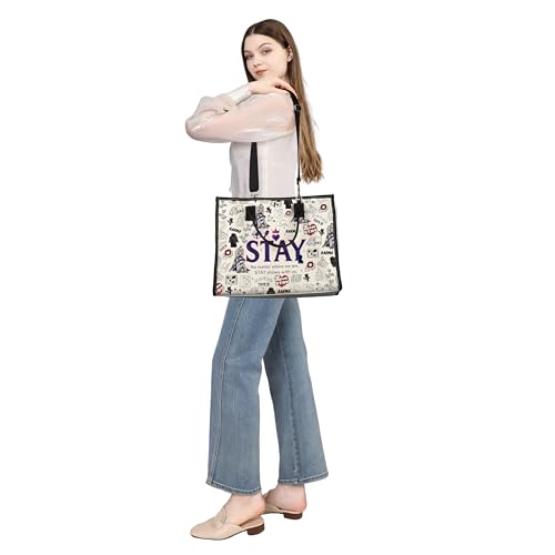 Korean Idol Fandom Canvas Tote Bag