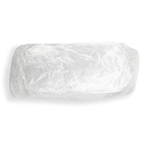 Colortrak Professional Bouffant Processing Caps, Single Use, Contain Hair During Perms, Conditioners, Relaxers, and Coloring, Extra Large, Clear Plastic, Usable as Shower Cap, 100 Per Pack