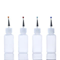 4-Pack 20ml Precision Applicator Bottles with Ultrafine Tips