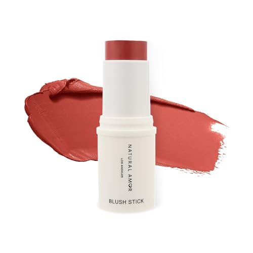 Natural Amor Blush Stick - Multi-Use Makeup for Cheeks, Lips & Eyes
