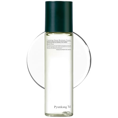 Pyunkang Yul PKY Calming Deep Moisture Toner - Face Toner for Women containing AHA and PHA - for Teens and Adults - Astringent for Face - Korean Facial Toner -80ml, 2.71 fl oz