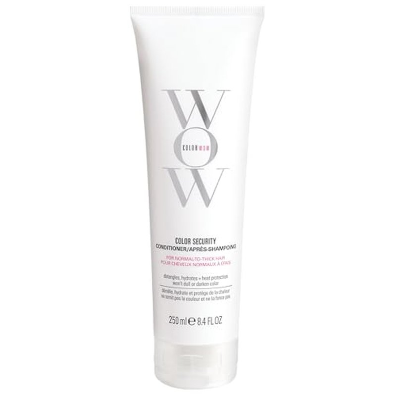 COLOR WOW Color Security Conditioner Normal to Thick ? Rich hydration for thick, coarse, curly hair; detangles, nourishes + adds shine with Avocado Oil; color safe; heat protection