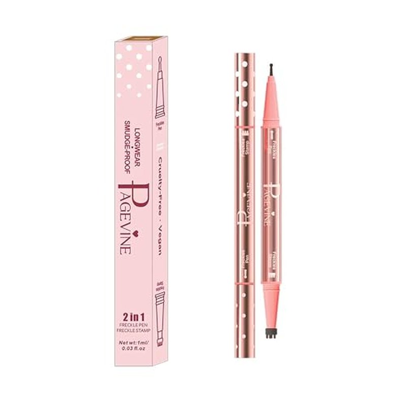 2-in-1 Freckle Pen & Stamp Kit - Water-Resistant Beauty Marks