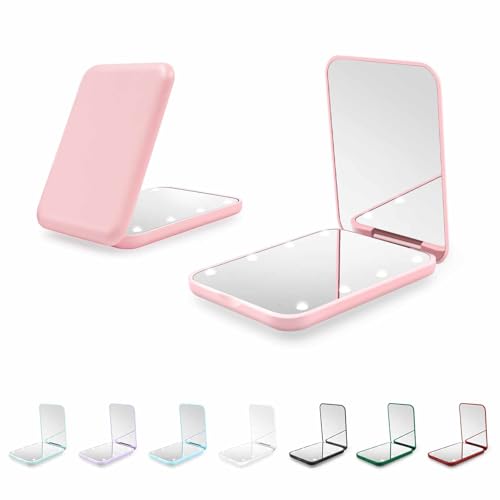 Kakuje LED Compact Mirror 1X/3X Magnification Travel