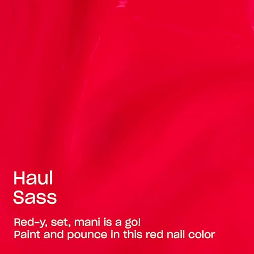 OPI RapiDry Quick Dry Nail Polish - Bright Coral Red - Haul Sass