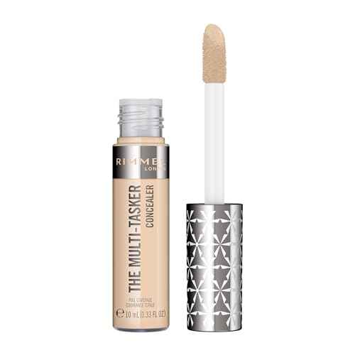 Rimmel London, Multi-Tasker Concealer, 020 Fair, Crease-Proof, Transfer-Proof, Waterproof, Up To 24-Hour Wear, Vegan Formula, 0.33oz