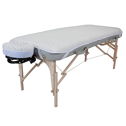 EarthLite Massage Table Fleece Pad Set with Face Cradle Cover