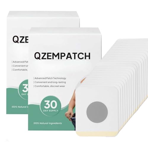 Body Patch for Men & Women, Discreet Skin-Tone, 30-Day Supply