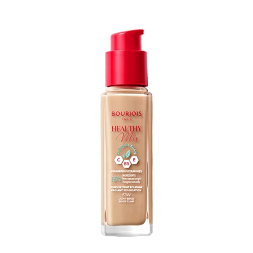 Bourjois Healthy Mix Clean & Vegan Foundation - 53W Light Beige