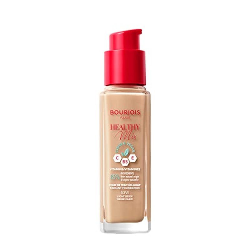 Bourjois Healthy Mix Clean & Vegan Foundation 53W Light Beige