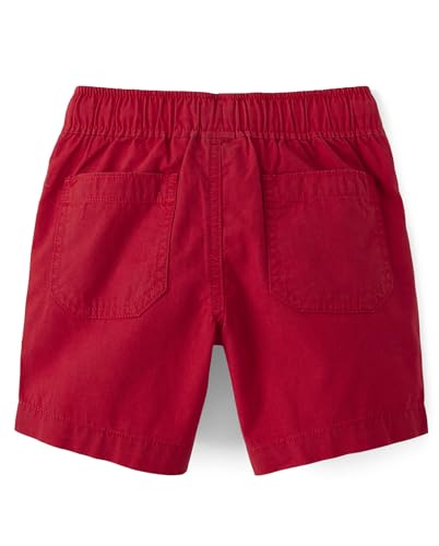 The Children's Place Boys' Pull on Jogger, Ruby, 4