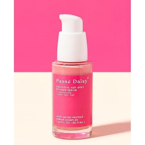 Peptide Celestial Age-Defy Peptide Serum, Anti-Aging Peptide Serum Complex, Reduction in Appearance of Fine Lines, Pink Smoothie Serum, Vegan & Plant Based