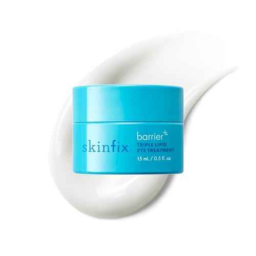 Skinfix Triple Lipid Eye Treatment - 0.5 fl oz - Eye Cream - Visibly Tightens, Depuffs & Smooths Undereyes - Non-Comedogenic - Fragrance Free - Vegan, Cruelty Free