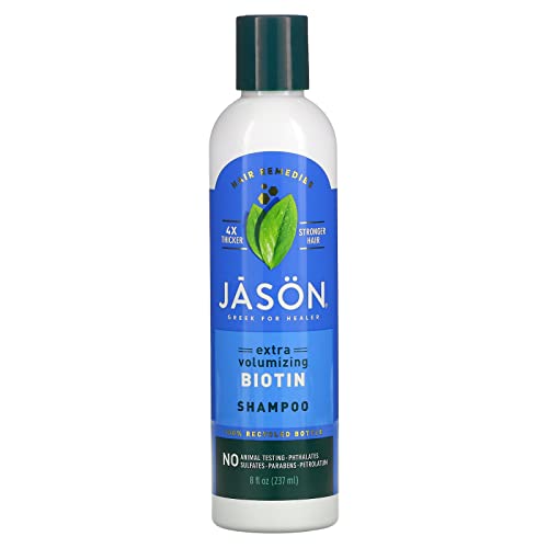 Jason Natural Extra Volumizing Biotin Shampoo, 8 fl oz (237 ml)