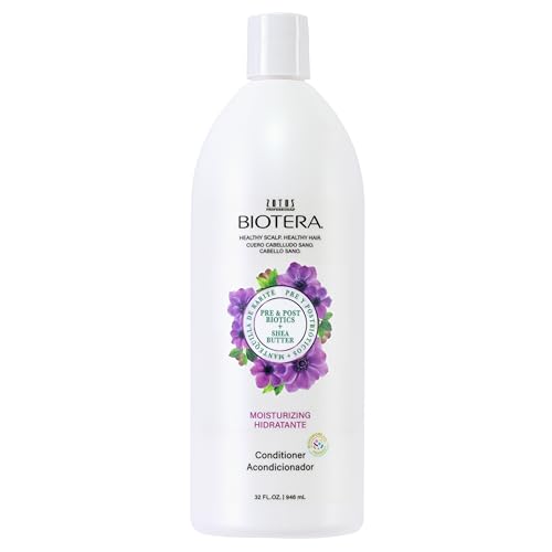 Biotera Moisturizing Conditioner | Hydrates & Moisturizes Dry, Medium, Fine Hair | Microbiome Friendly | Vegan & Animal Test Free | Paraben Free | Color-Safe