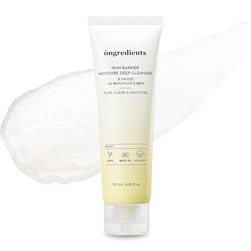 ONGREDIENTS Deep Pore Cleanser Foam | Hydrating Face Wash 4.06oz