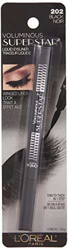 L'Oreal Paris Voluminous Superstar Liquid Eyeliner Pen, Black