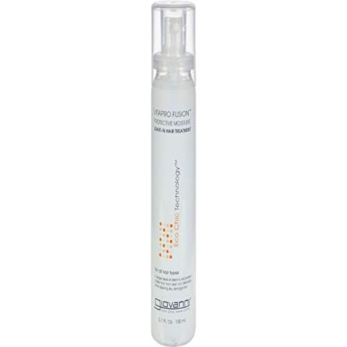 GIOVANNI- Eco Chic VitaPro Fusion Leave-In Hair Treatment- Protective Moisture for All Hair Types (5.1 Ounce)