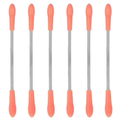 6 Pieces Facial Hair Remover Spring Eyebrow Face Epilator Coil Portable Hair Remover Spring Threading Tool Hair Remover Spring Epilator for Women Chin Cheek Mustache Upper Lip