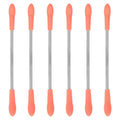 6 Pieces Facial Hair Remover Spring Eyebrow Face Epilator Coil Portable Hair Remover Spring Threading Tool Hair Remover Spring Epilator for Women Chin Cheek Mustache Upper Lip