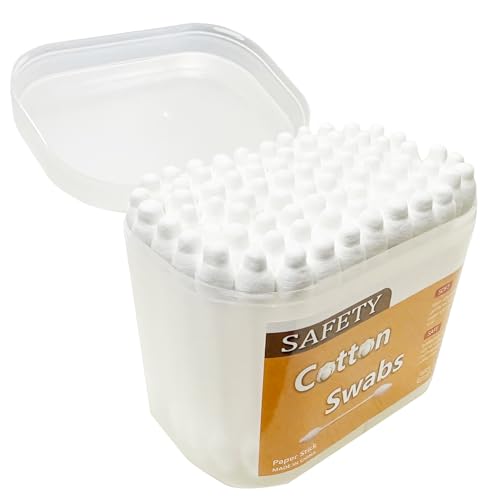 Safety Cotton Swabs with Large Tips, 160 Count (2 Packs)