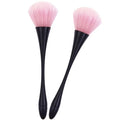 2Pcs Nail Dust Brushes for Acrylic & Gel Nails - Soft Bristle Cleaner