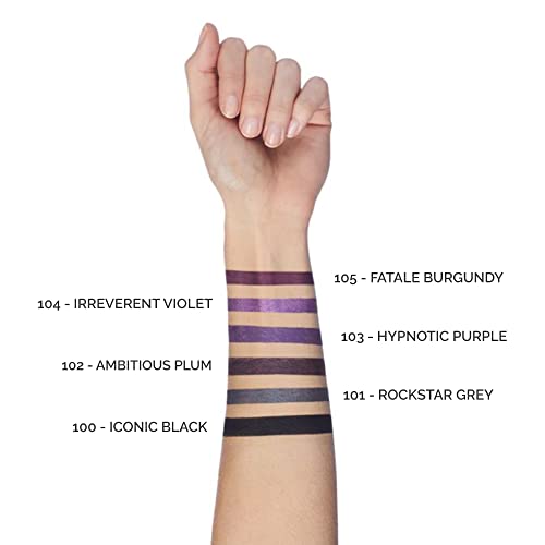 PUPA Milano Vamp! Waterproof Eye Pencil 100 Iconic Black - Rich, Cream Liner Pencil to Make Eyes Pop - Long Lasting, Smudge, Tear, Sweat, and Waterproof Formula - 0.12 oz
