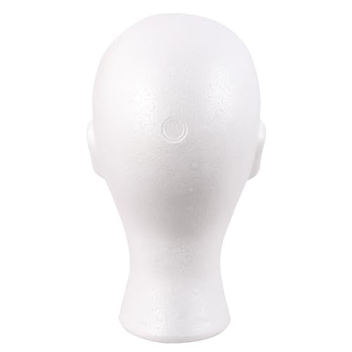 Wig Head Foam Mannequin Display Stand – 20.5" Circumference