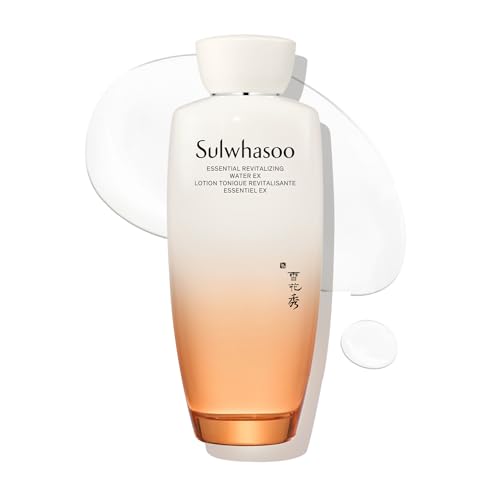 Sulwhasoo Essential Revitalizing Water EX - A quick-absorbing, watery gel toner that deeply hydrates and visibly revitalizes for radiant, youthful-looking skin