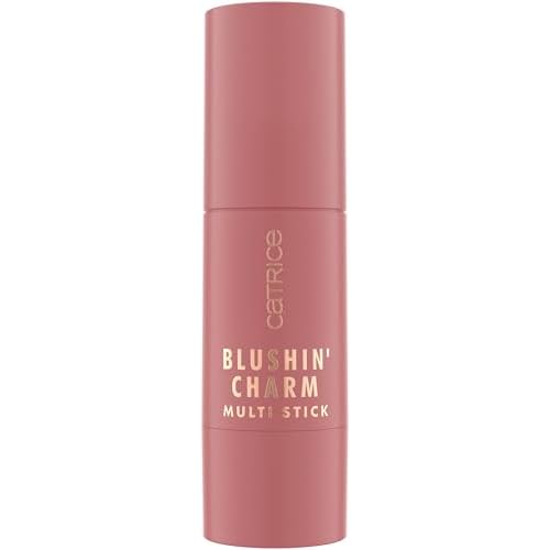 Catrice | Blushin' Charm Multi Stick | Creamy, Multi-Use Blush & Lip Tint | Buildable Dewy Finish | Vegan & Cruelty Free (050 Radiant Honey)