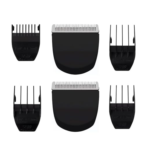 Professional Peanut Clipper/Trimmer Snap On Replacement Blades #2068-300 - Compatible with Wahl Peanut Hair Clipper/Trimmer, 2 Pack Black
