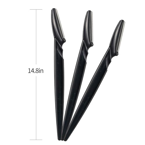 CICINUJOY Facial Eyebrow Razor - Precision Hair Removal Tool, Black