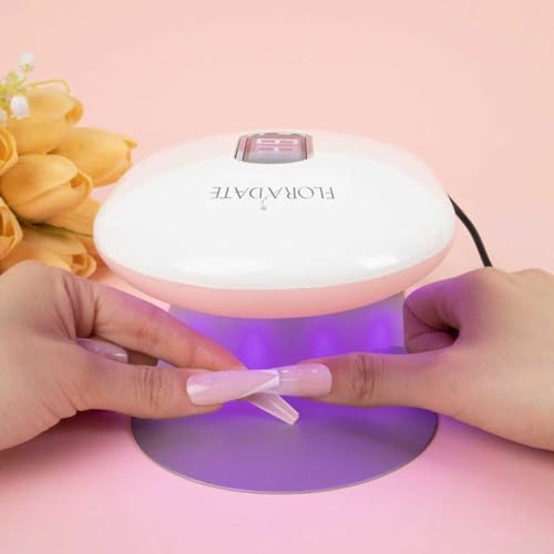 36W UV LED Nail Curing Lamp with 4 Timers & Auto Sensor for Gel Nails