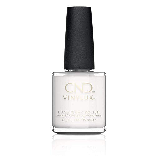 CND Vinylux Longwear White Nail Polish, Gel-like Shine & Chip Resistant Color, Cream Puff, 0.5 fl. oz