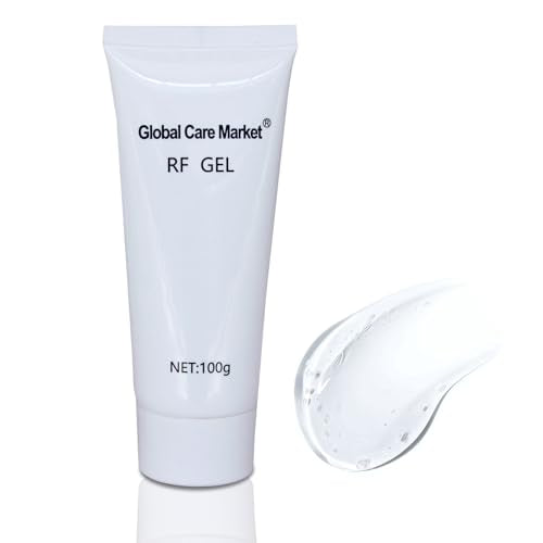 RF Conductive Gel for Microcurrent Facial Device, Hydrating Cream for Radio Frequency Skin Tightening Machines, Paraben-free Skin Cooling Gel for IPL Hair Removals