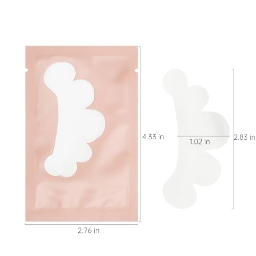 100 Pairs Lint-Free Under Eye Gel Pads for Lash Extensions