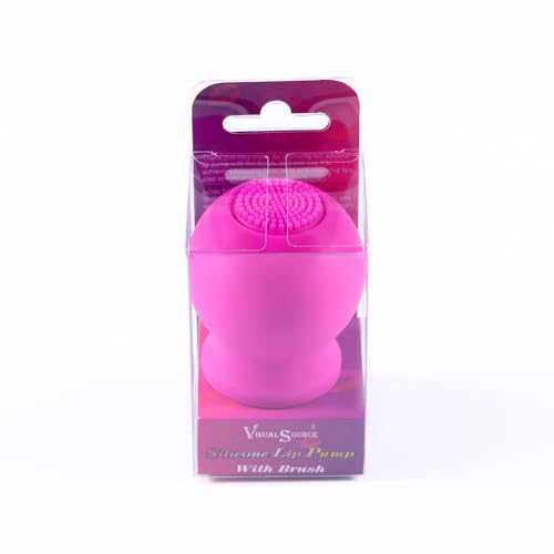 Lip Plumper Device with Silicone Brush - Natural Lip Enlargement Tool
