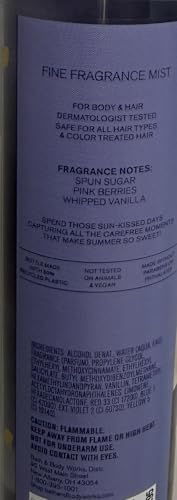 Bath & Body Works Fine Fragrance Mist 8oz Cotton Candy