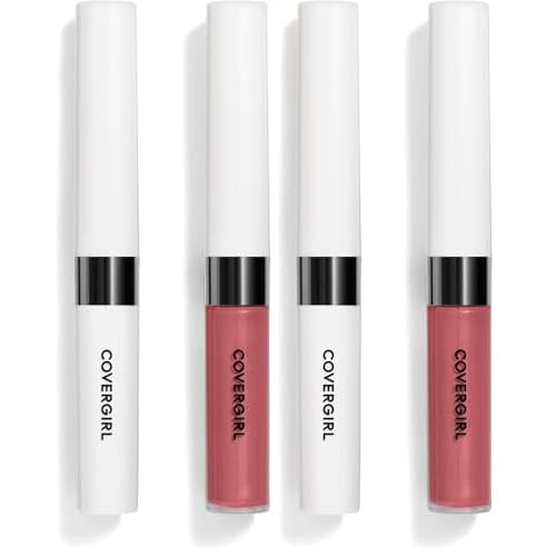COVERGIRL Outlast All-Day Lip Color With Topcoat, Wine to Five, Pack of 2