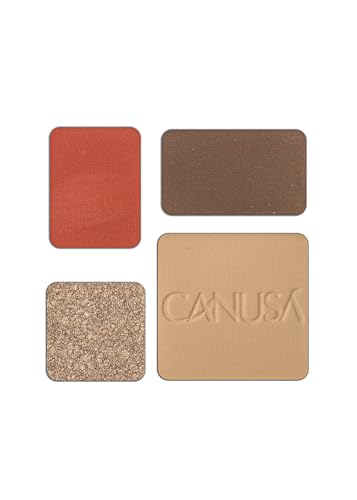 4-in-1 Face Makeup Palette: Blush, Highlighter & Bronzer