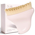 Lymphatic Face Brush for Sculpting & De-Puffing | Natural Gua Sha Tool