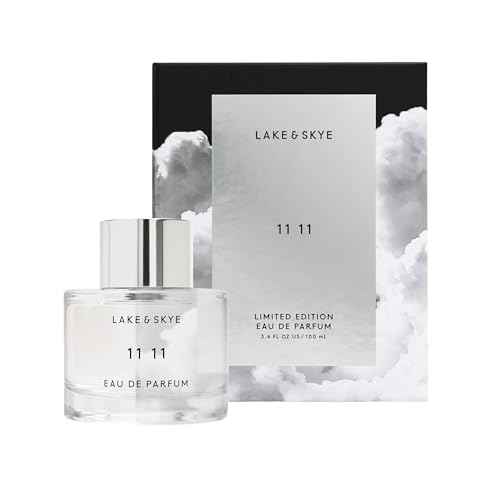 Lake & Skye, 11 11 Eau de Parfum - 100ml/ 3.4oz - Skin Musk, Clean, Vegan, Paraben-Free, Cruelty-Free