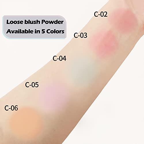 Boobeen Matte Blush Powder - Natural Pink Face Blush, Easily Blends, Satin Matte Finish