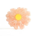 Daisy Hair Clip with Strong Grip - Lightweight Floral Claw Clip