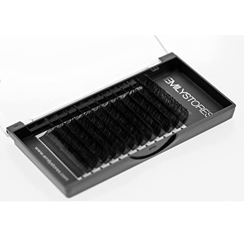 Eyelash Extensions 0.15mm Thickness D Curl Length 12mm Volume Individual eyelashes For Lash Extension(0.15,D,12mm)