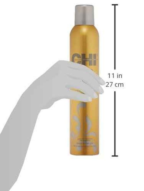 CHI Keratin Flex Finish Hair Spray, Lightweight Spray For Long-Lasting, Smooth Styling, Eliminates Frizz & Flyaways & Seals Out Humidity, 10 Oz (Pack of 2)