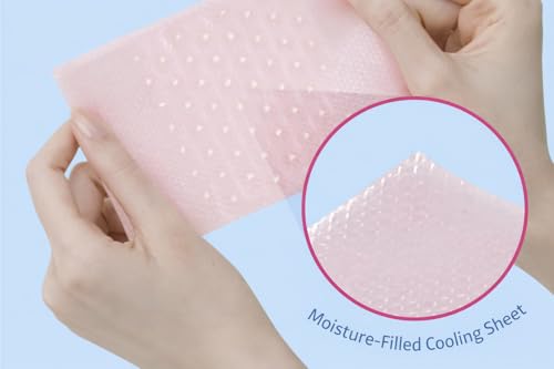 Foot Cooling Gel Patches with Pressure Nodes - 4 Sheets for Foot Relief & Refreshing Comfort